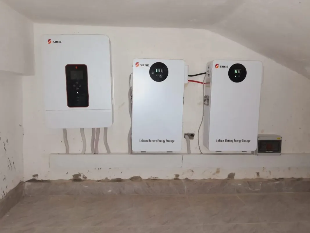 Indoor Battery Setup